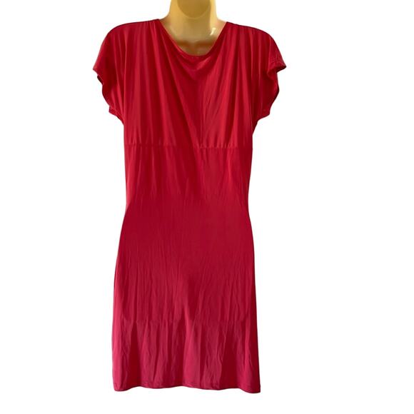 Black Koi Coral Slinky Lightweight Knit Dress Juniors Size Large - Picture 3 of 9